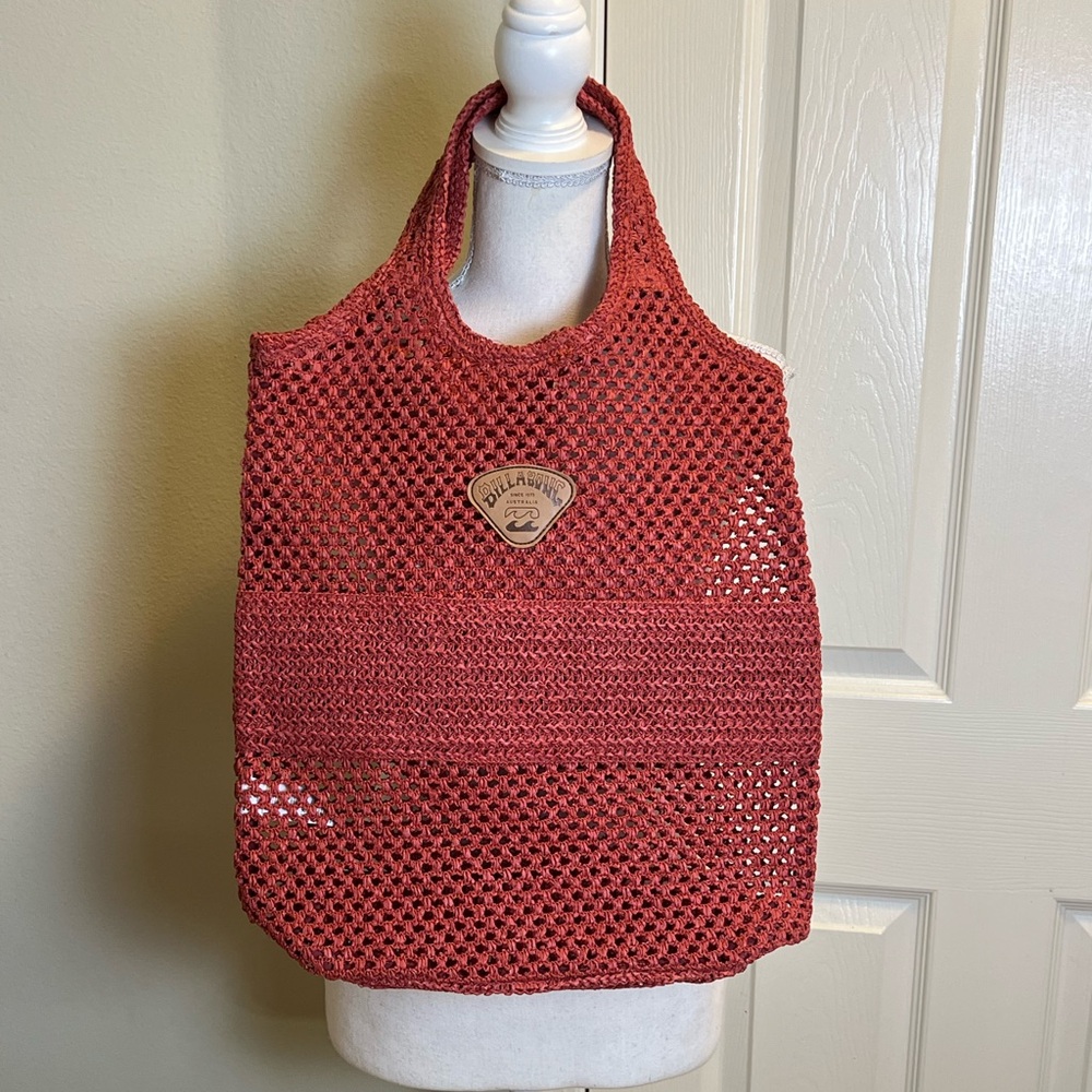 BILLABONG Straw Tote Bag